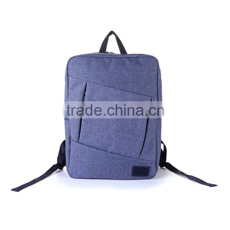 Fashion backpack wholesale high school students laptop backpacks canvas rucksack