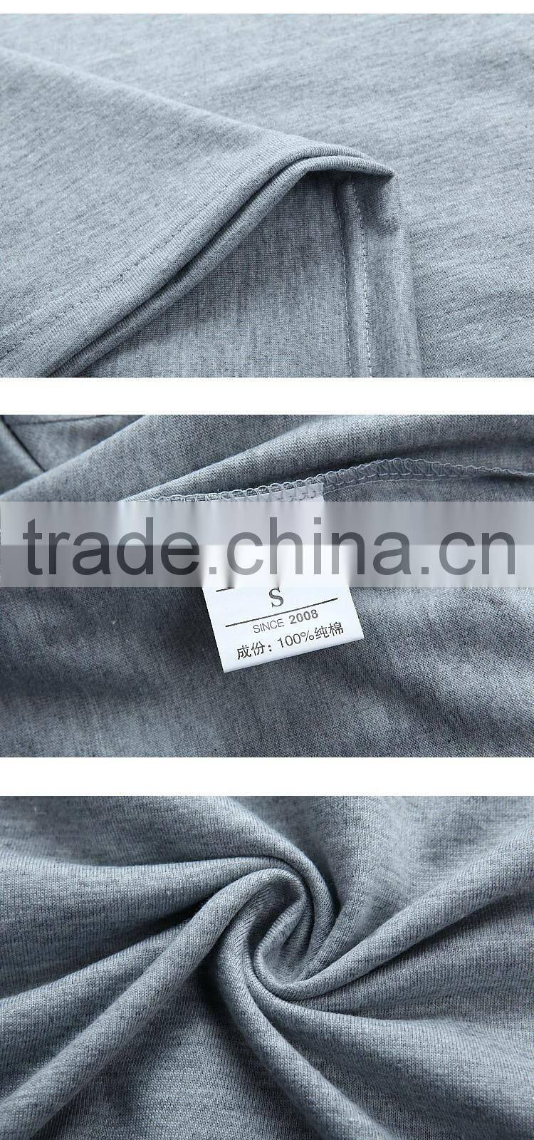 Custom Silk Screen Printing 100% Cotton T- Shirt