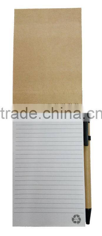 Recycled environmental spiral wenzhou high quality school pocket made in china notebook with elastic