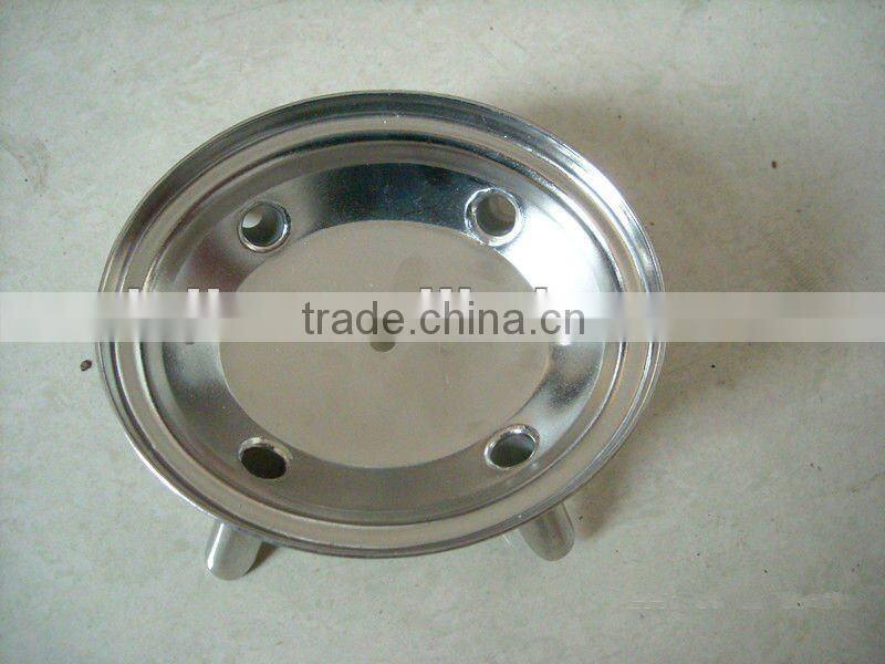 Stainless steel base of milking machine clawpiece
