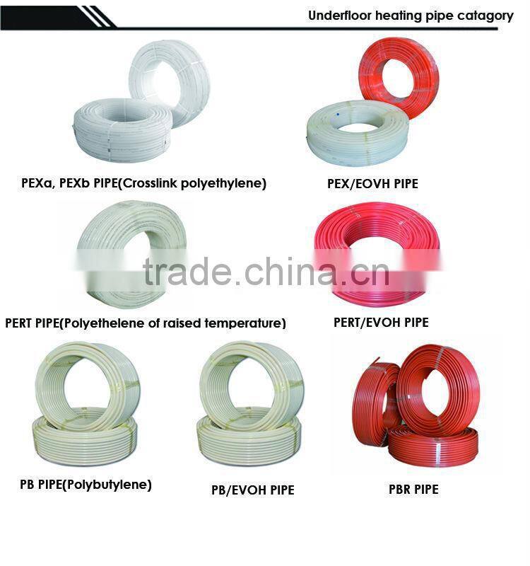 Hot sale PE-RT floor heating pipe coiled PE-RT pipe / PE-RT pipe in coil