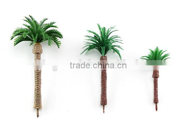 new resin palm tree in architecture model materials
