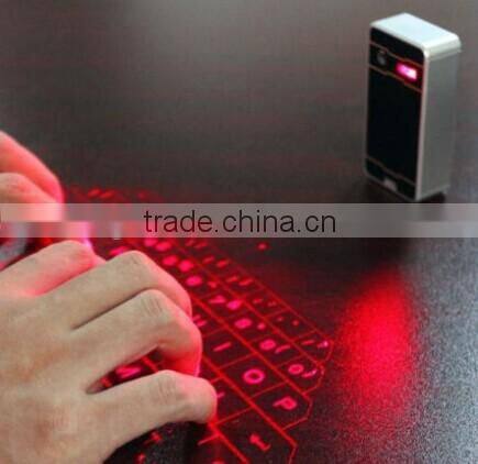 New Technology in 2016 Laser Projection Keyboard , Top Selling Bluetooth Virtual Laser Keyboard made in China factory