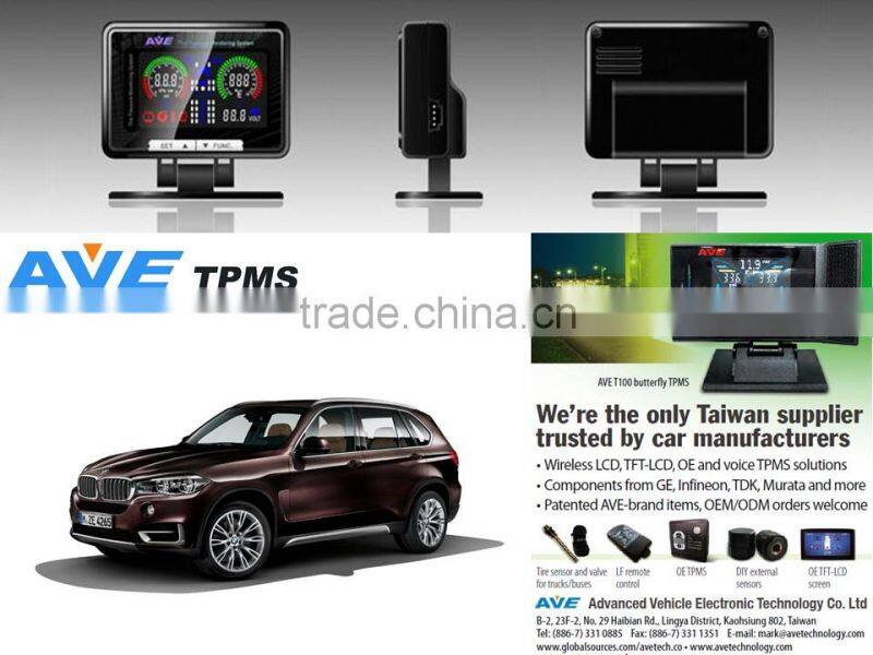 Quality Product Car Accessary AVE T100-SERIES Tire Pressure Mnitoring System TPMS for BMW F16