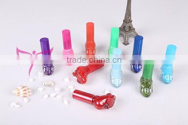 Lady shoe design nail polish/nail lacquer