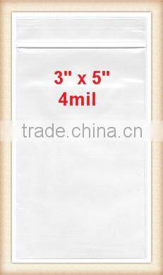 wholesale zlb-23 ZIPLOCK Bags 3x4 Clear Poly BAG RECLOSABLE 100 Baggies 2Mil 3"x4" ZIP LOCK