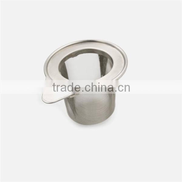 New arrival stainless steel wire mesh tea infuser strainer
