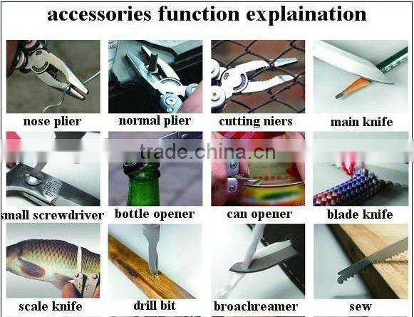 HOT Newest Multifunction Keychain Knife