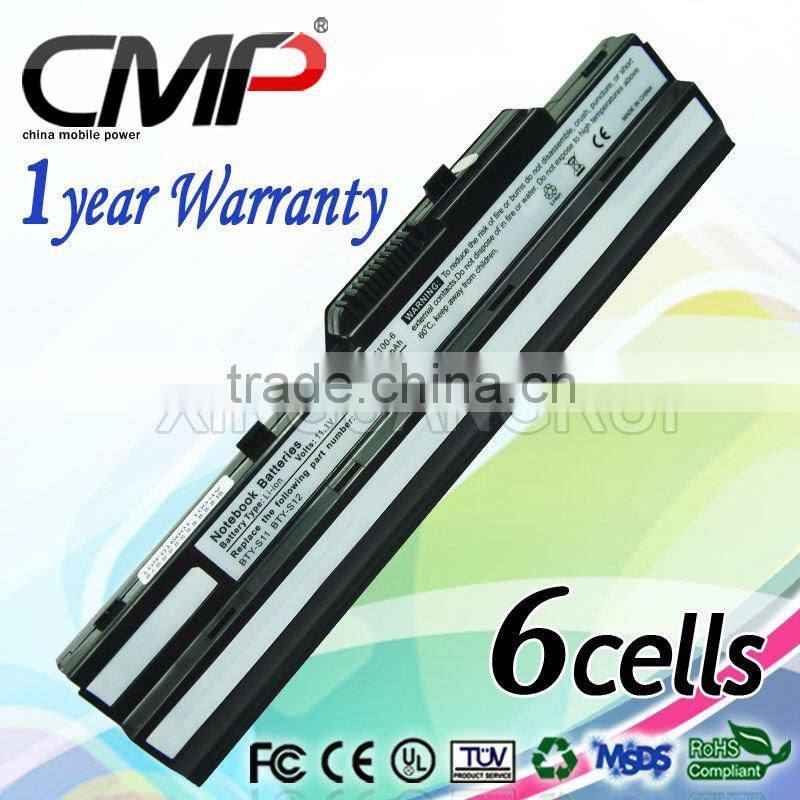 Cheap OEM Replacement BTY-S11 BTY-S13 BTY-S12 Laptop Battery for MSI BTY-S12 Battery MSI U100 Wind U115 U120 Laptop