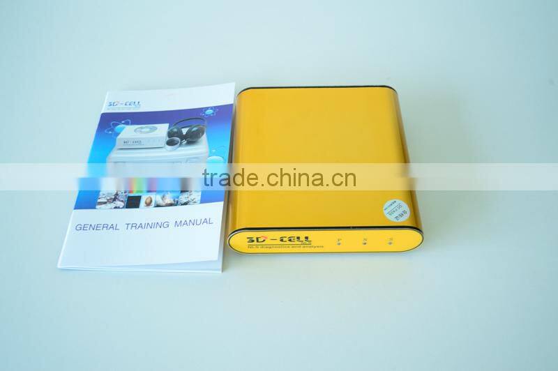 Best selling 2016 professional Portable Quantum Magnetic Analyzer 3D NLS/human body analayzer