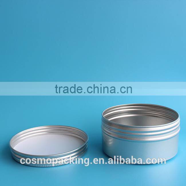 Latest design Wholesale empty tin cans aluminium tin cans metal round aluminium can