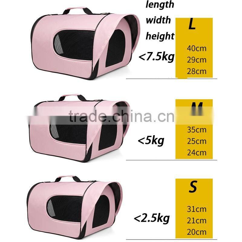 Oxford Soft Sided Airline Approved Cat Dog Pet Travel Dog Bag Pet Carrier Bag