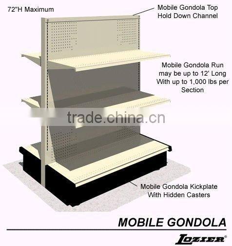 Multi-layers Supermarket Racking