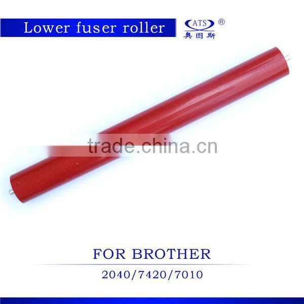 Top quality reasonable price lower fuser roller compatible for Brother 2040 7420 7010 7020 2820 2050 laser printer pressure roll