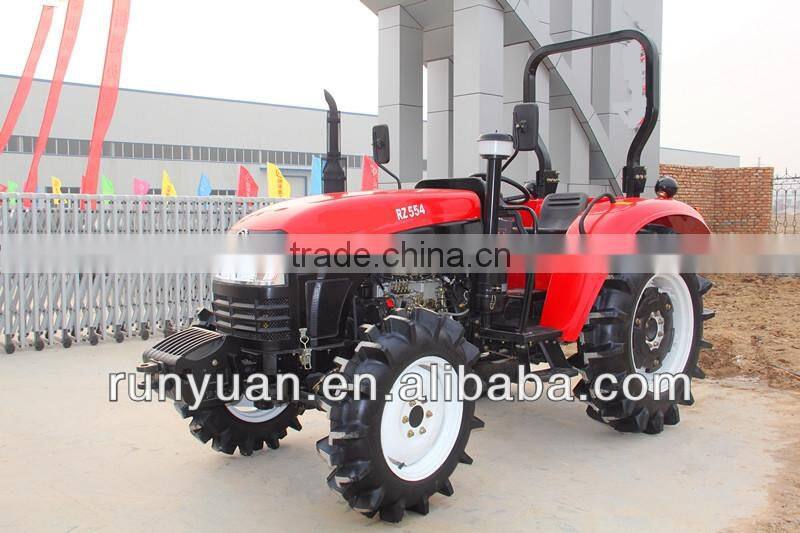 mini tractor 55hp Mid-size farm tractor 4x4 RY554 tractor