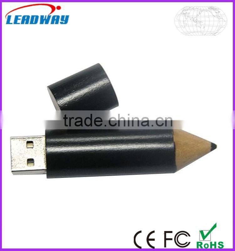 OEM Wooden Pencil USB 2.0 Flash Drive