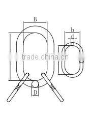FMR1015 G100 Master Link Assembly With Flat Size 6mm-16mm