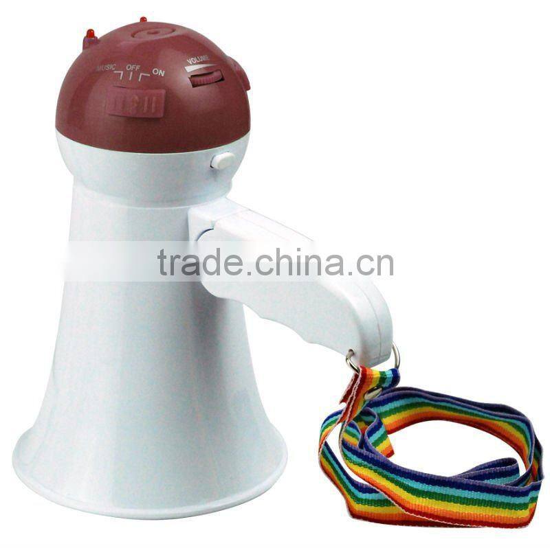 ABS Dry cell controlled Pocket-size loudspeaker with recording