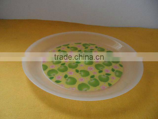 13" Plastic round PP food Tray
