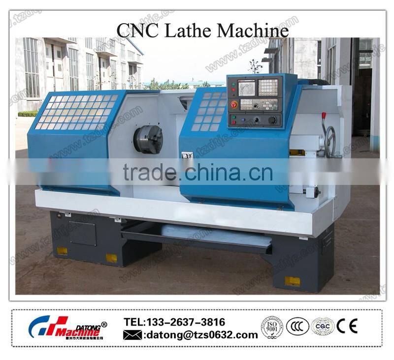 HORIZONTAL CONVENTIONAL CNC TURNING LATHE MACHINE CDK6140 1000mm