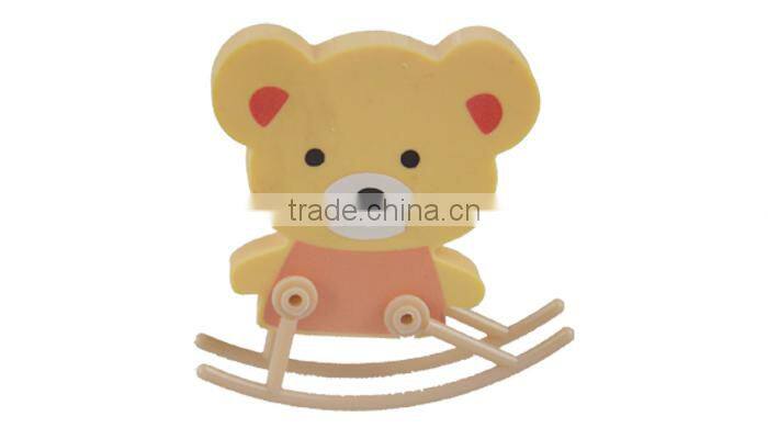 new design fancy promotion hamburger shape eraser,chips shape eraser