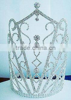 Gorgeous Triple Band Base Tiara with side combs