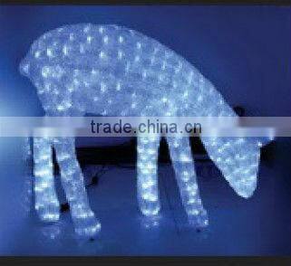 outdoor Christmas led ice sculpture motif light