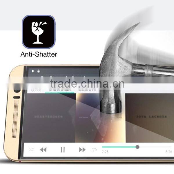No bubble tempered glass screen guard for HTC one m9