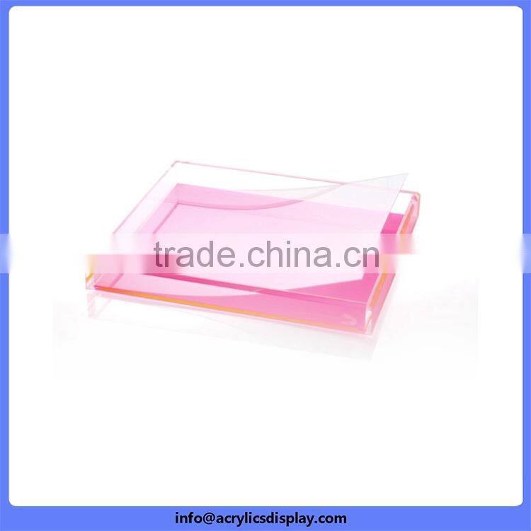 Latest Fashion Promotion personalized acrylic tissue trays
