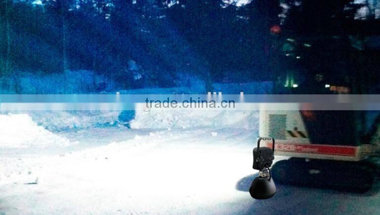 Portable LED Rechargeable Flood Light with AC/DC Car Adapter, Emergency LED Rechargeable Work Light (SR-RWM-18A,18W)Magnet Type