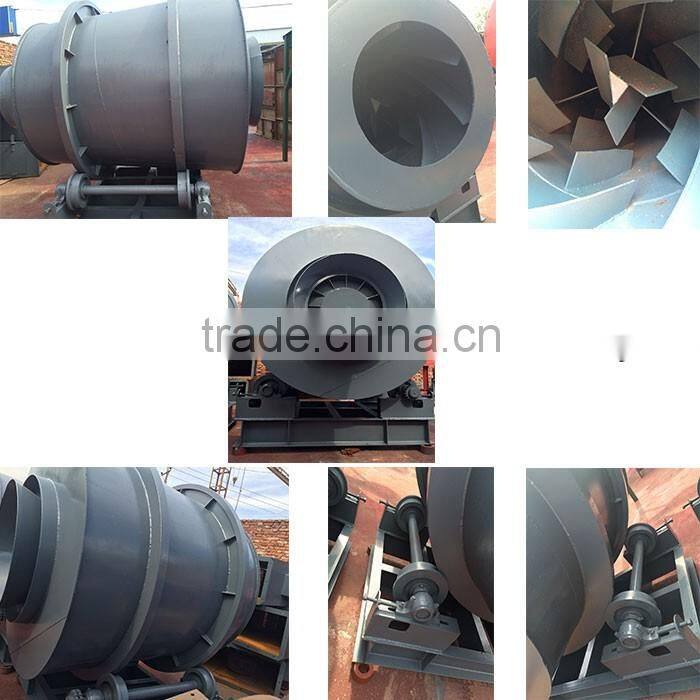 Energy saving low investment three cylinder drum small rotary dryer