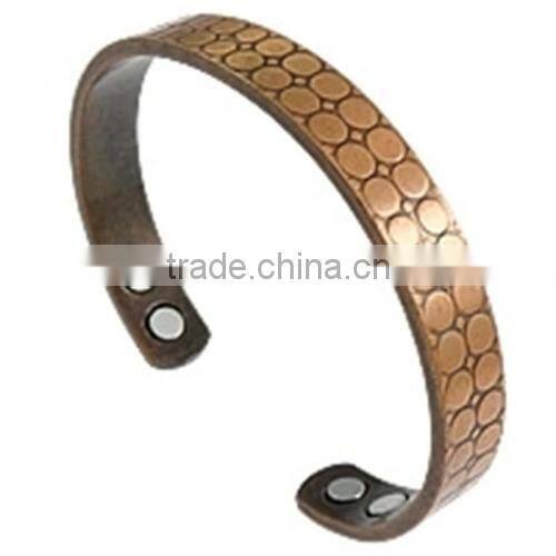 KSTONE Pure Copper Magnetic Bracelet, Arthritis Pain Relief Aid for Men or Women
