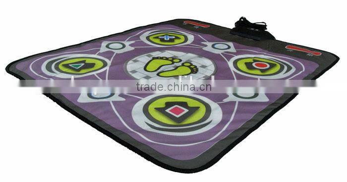 USB PC TV RCA 2 in 1 Non-Slip Dancing Step Dance Mat Dance Pad