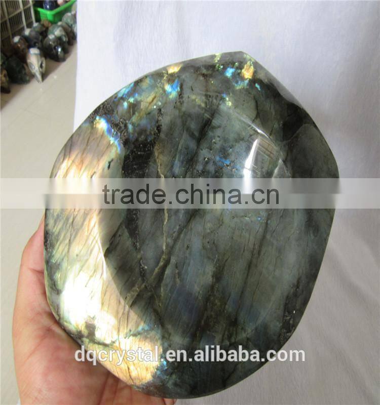 2015 hot sale labradorite crystal stone Ashtray for sale