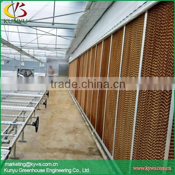 Agricultural greenhouse evaporative cooling pad for sale