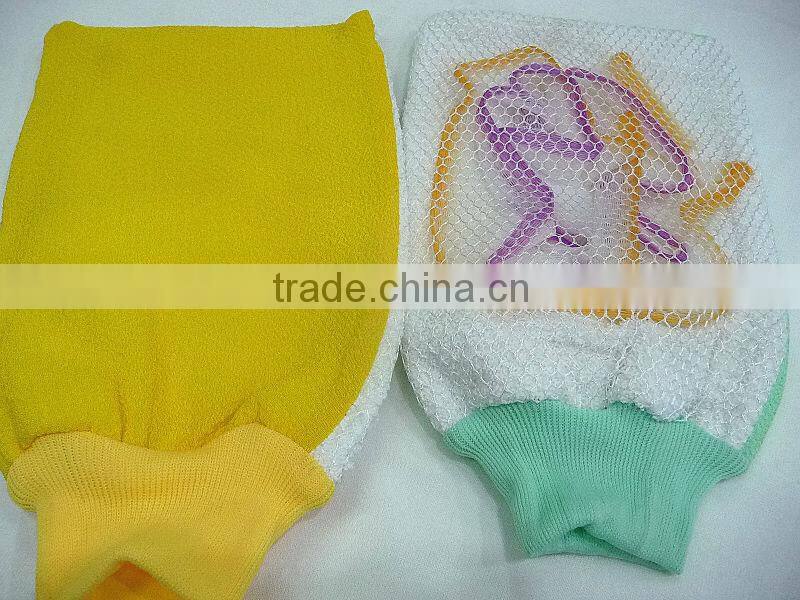 the latest product in the world exfoliating bath gloves glove towel