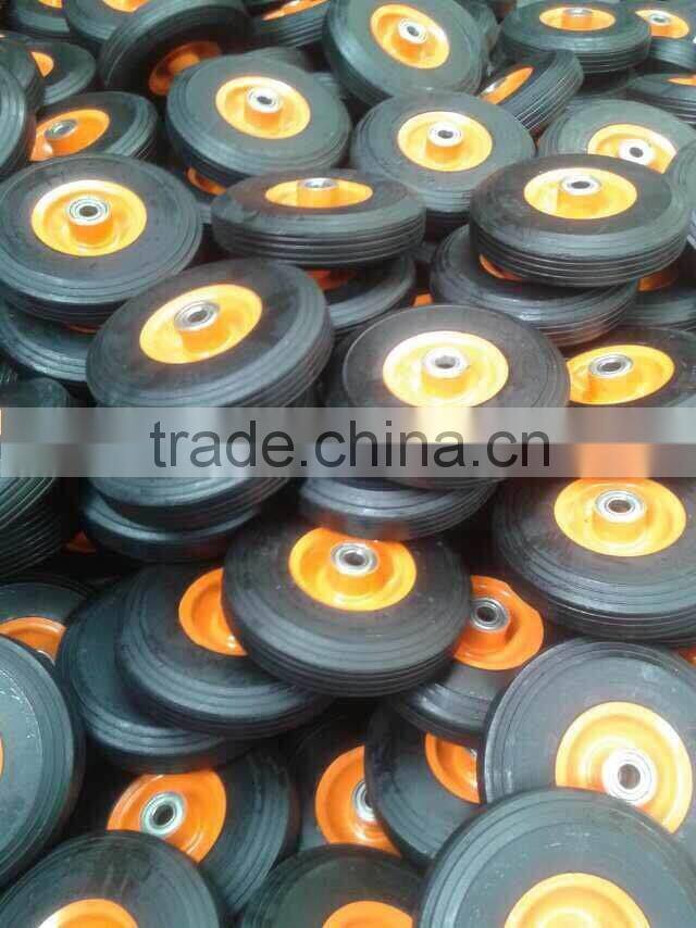 8x1.75 inch wheelbarrow solid rubber wheel from china supplier