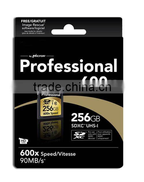 Blister Packing Extreme Pro CompactFlash CF Card UDMA7 160MB/s Speed CF Memory Card 64 128 256 GB micro 4K Camera Video