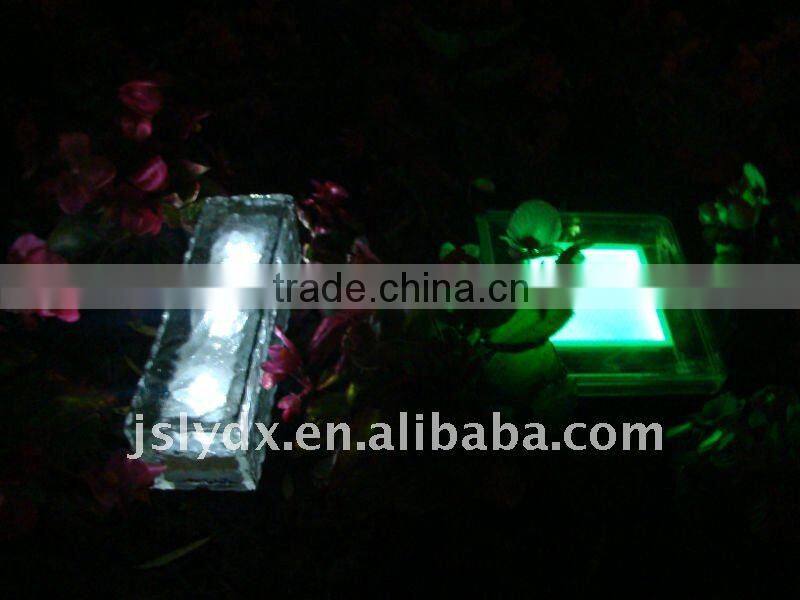 high quality outdoor Solar Ice Brick LED light with competitive price