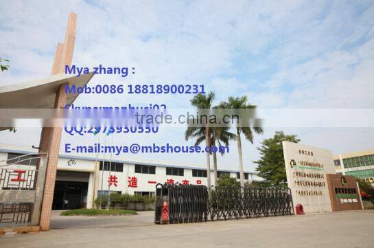 2014 Newest Modern style prefabricated house,light steel villa for the appartement