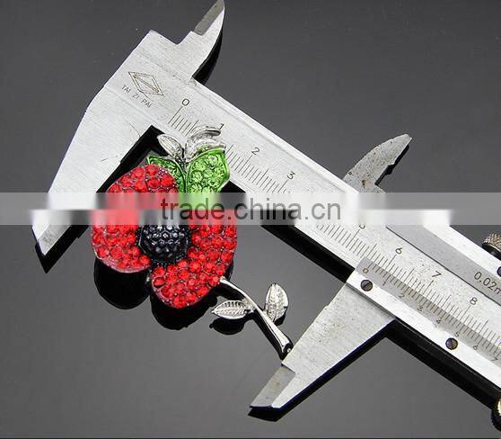 61*43mm Elegant Angle Wings Brooch Moon Star Gold Modern Design Brooches