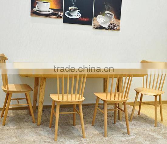 classic modern windsor solid wood dining chair
