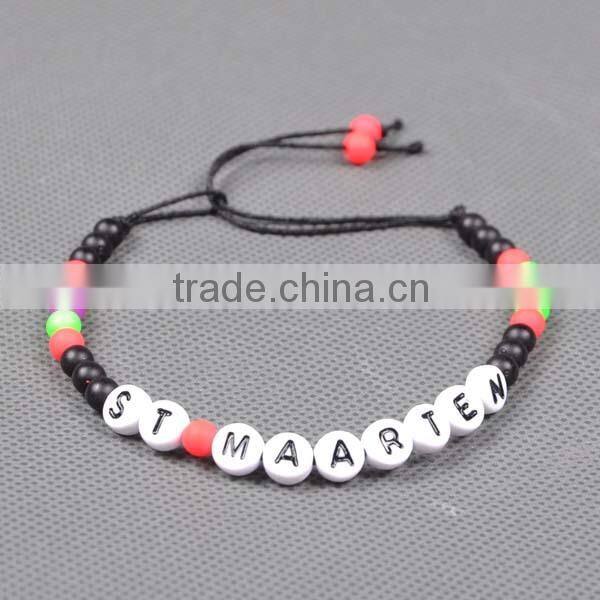 2014 new bracelets woven bead bracelets