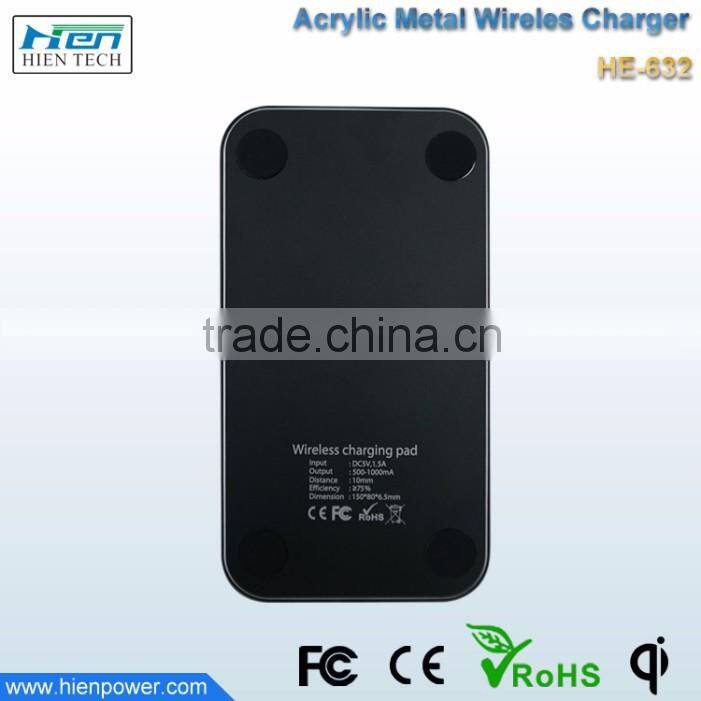 Wholesale Universal Mobile Phone Qi Wireless Charger Pad for samsung galaxy j5