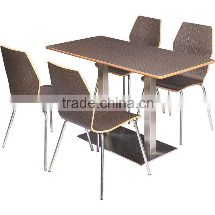 Italy Two Places Modern Coffee Shop Round Tables and Chairs