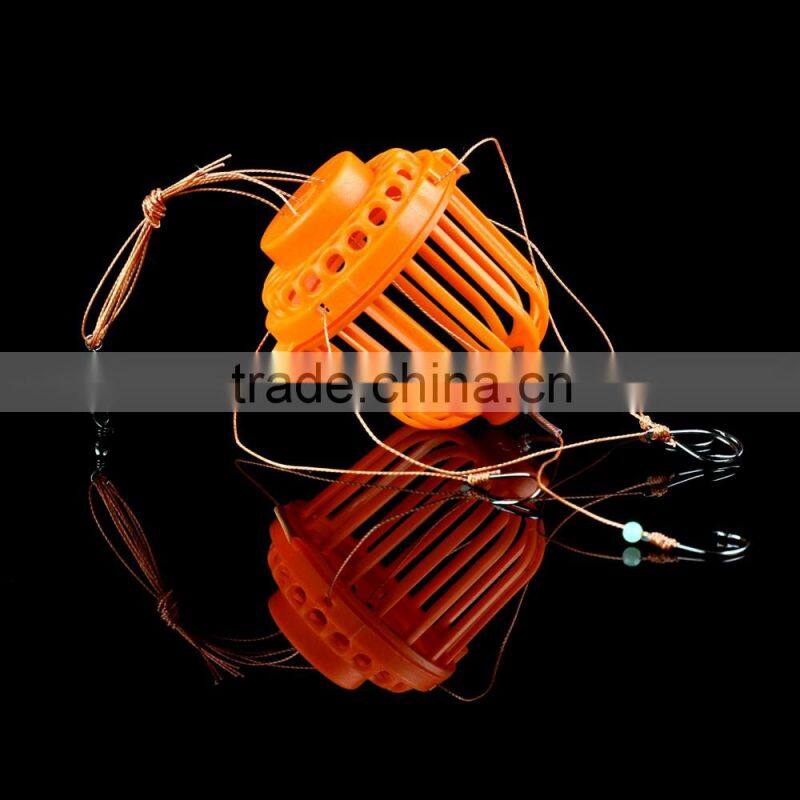 Silver Carp Fishing Sea Monster with Lead Sinker Carbon Steel Strong Explosion Hooks Fishing Tackle Set