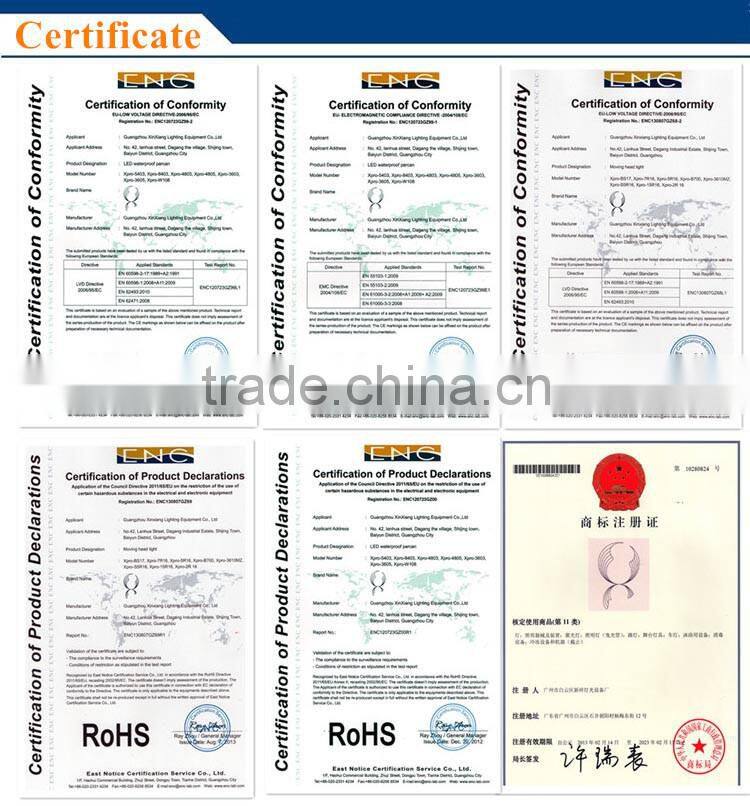 2105 popurlar led 54 pcs 3 watt rgbw par light in China