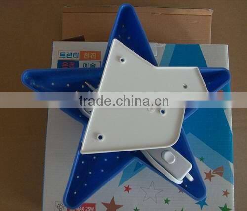 star shape living room decorative wall lamp