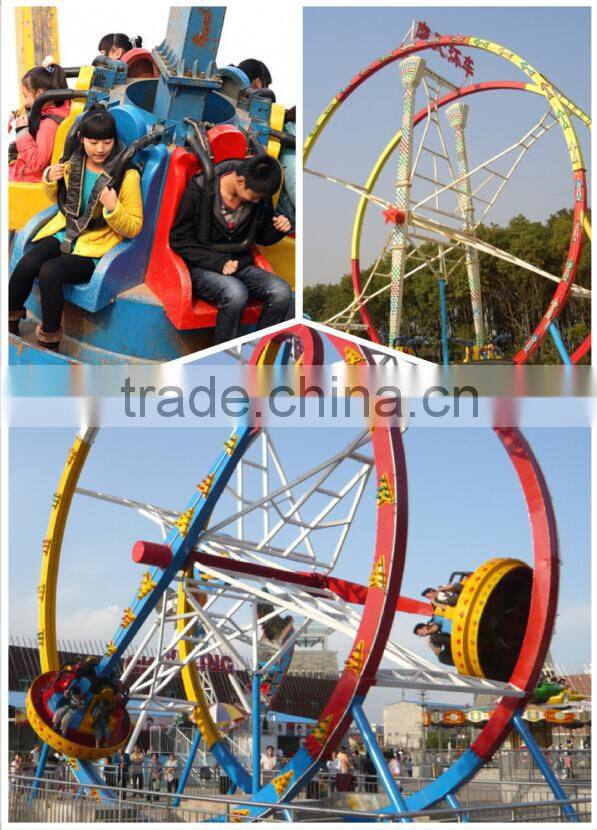 Amusement playground ferris ring car ride for sale