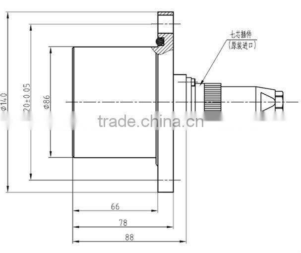 Underground slurry shield TBMs pressure transmitter